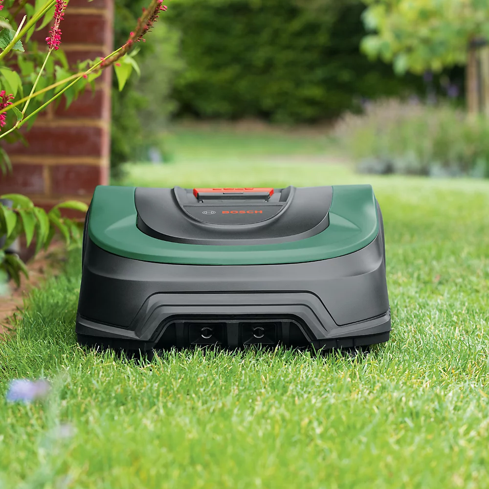 BOSCH Indego M+ 700 Cordless Robot Lawn Mower - Black & Green