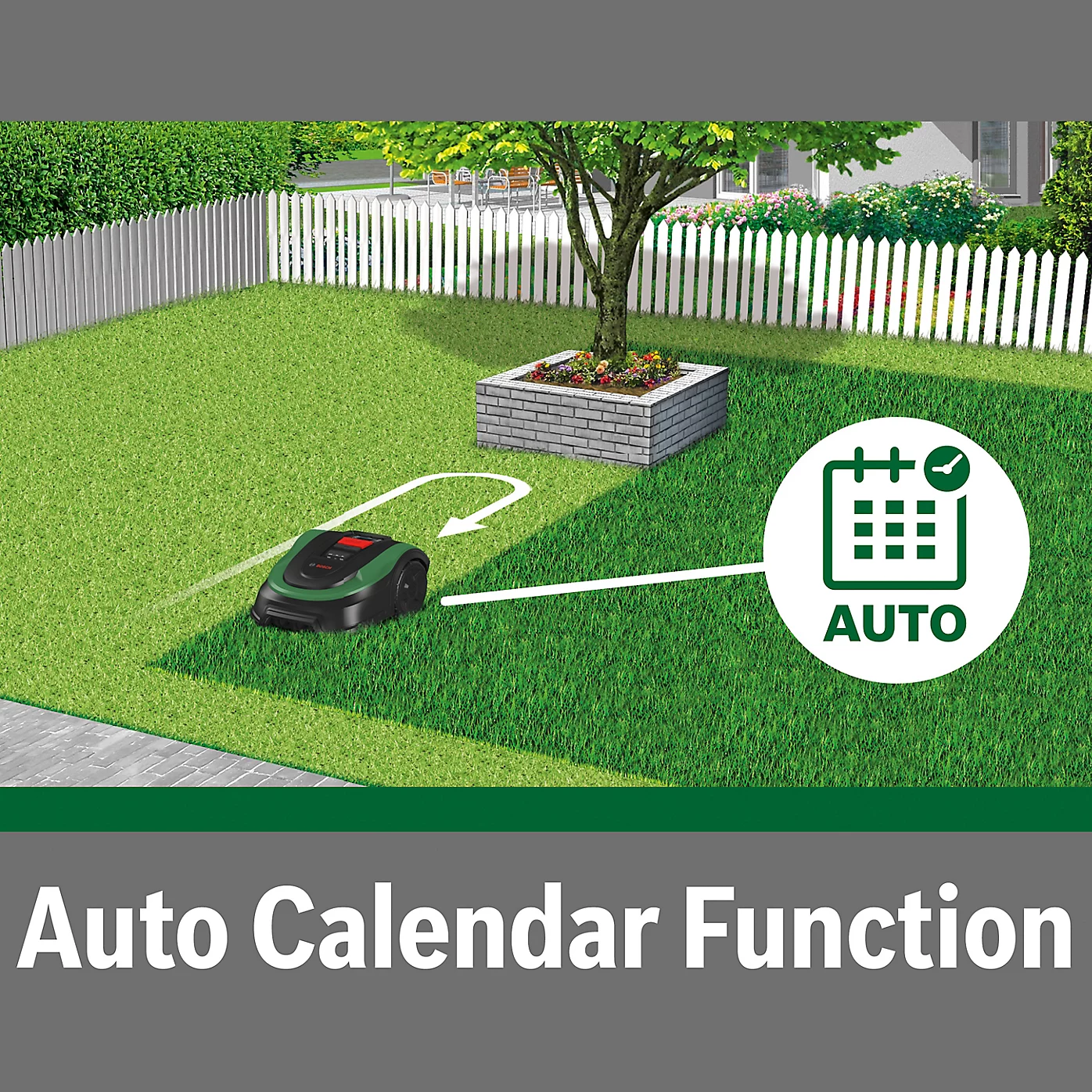 BOSCH Indego S 500 Cordless Robot Lawn Mower - Black & Green
