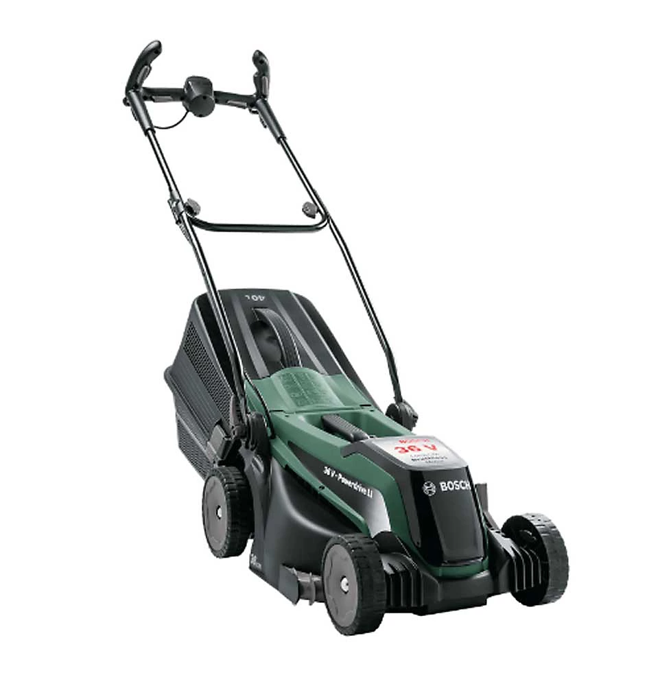 BOSCH UniversalRotak 36-550 Cordless Rotary Lawn Mower - Green & Black
