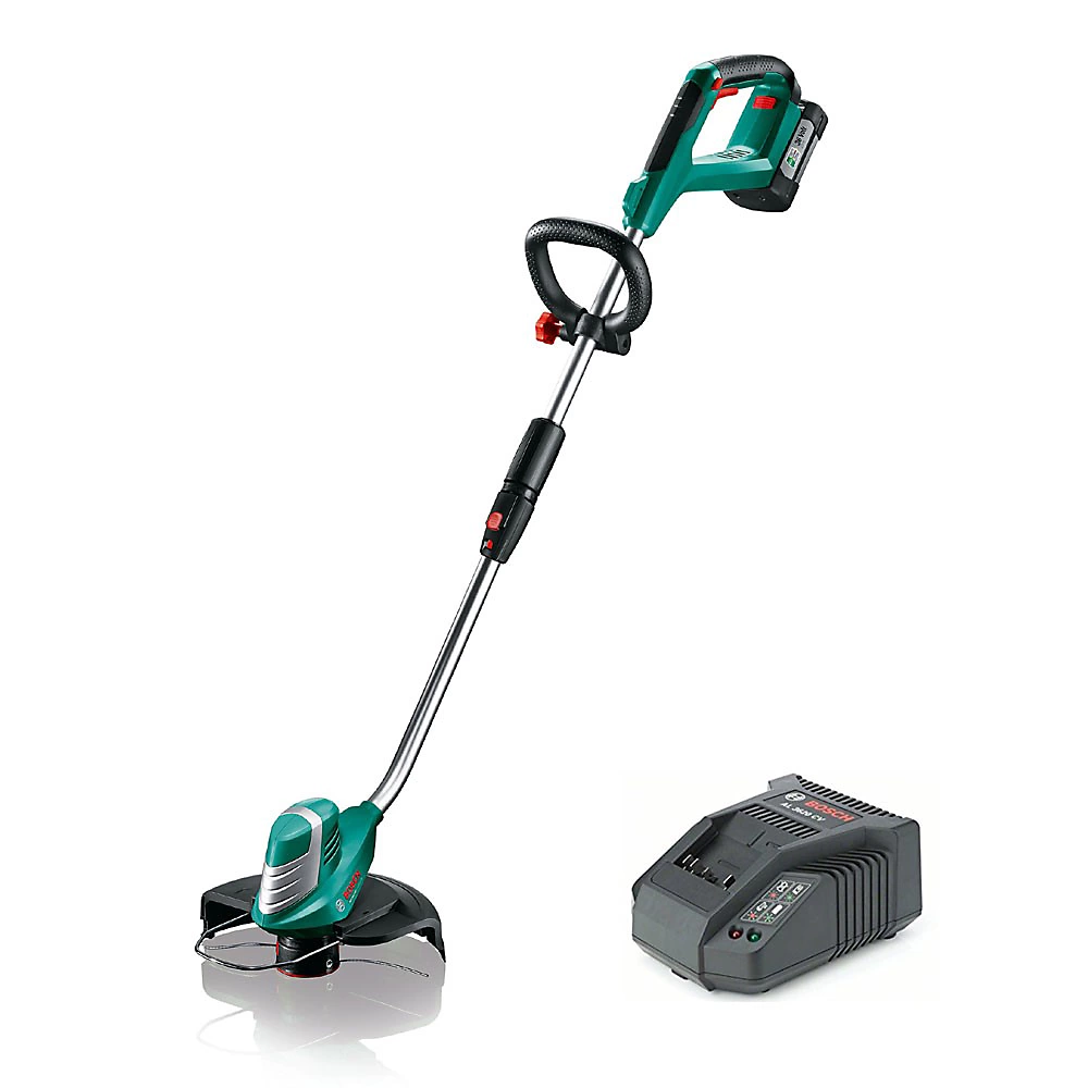 BOSCH UniversalRotak 36-550 Cordless Rotary Lawn Mower - Green & Black