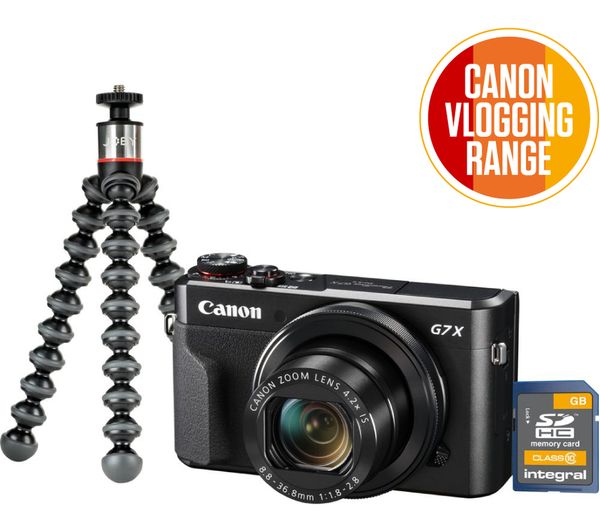 CANON PowerShot G7 X MK II Compact Camera Vlogging Kit