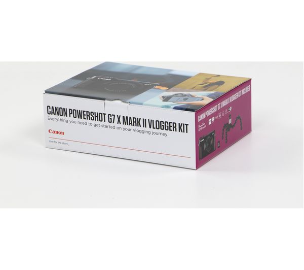 CANON PowerShot G7 X MK II Compact Camera Vlogging Kit