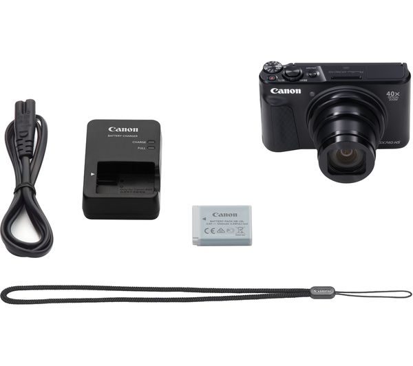 CANON PowerShot SX740 HS Superzoom Compact Camera - Black