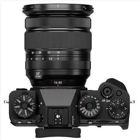 FUJIFILM X-T5 Mirrorless Camera with FUJINON XF 16-80 mm f 4 R OIS WR Lens - Black
