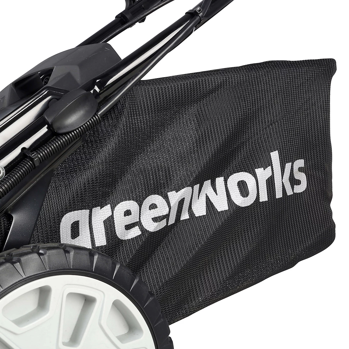 GREENWORKS GWGD24X2LM46SK4X Cordless Rotary Lawn Mower with 2 Batteries - Green & Black