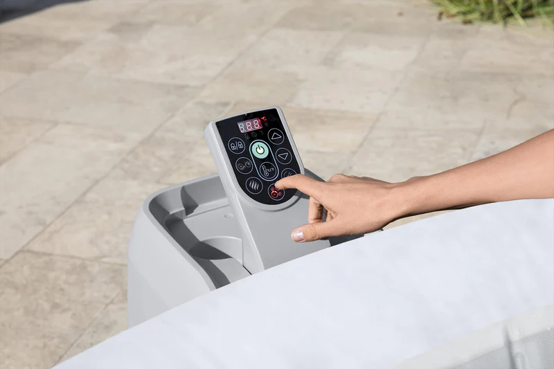 LAY-Z-SPA Paris AirJet Inflatable Hot Tub - White