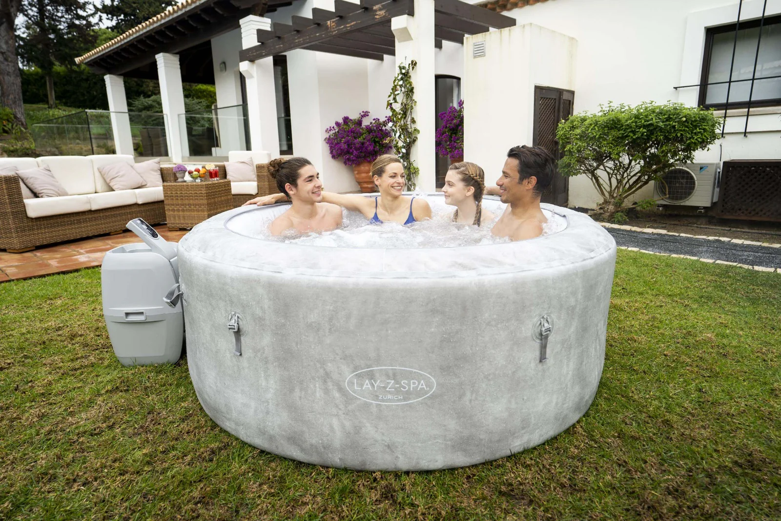 LAY-Z-SPA Zurich AirJet Inflatable Hot Tub