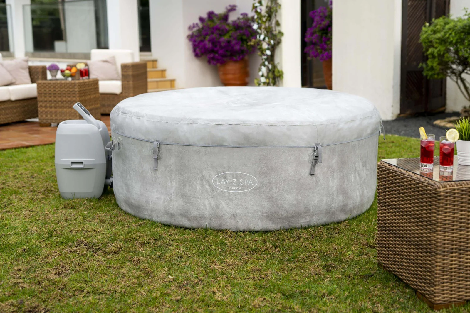 LAY-Z-SPA Zurich AirJet Inflatable Hot Tub
