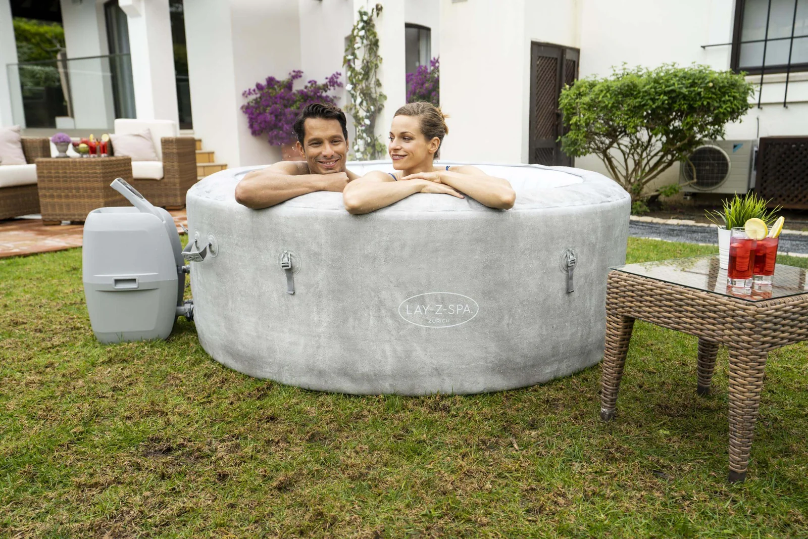 LAY-Z-SPA Zurich AirJet Inflatable Hot Tub