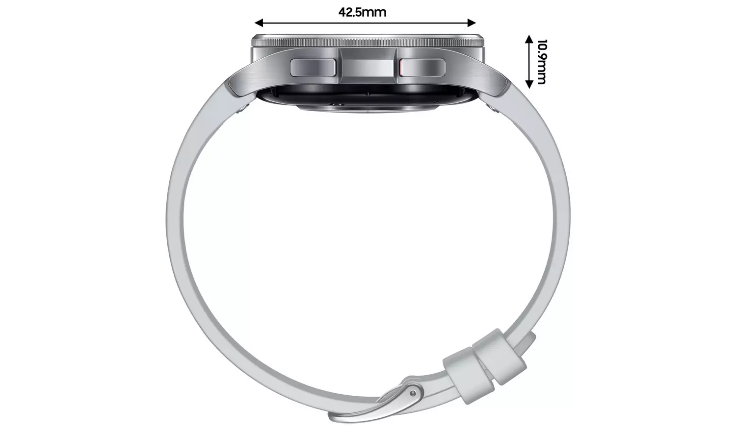 SAMSUNG Galaxy Watch6 Classic 5G with Bixby - Silver 43 mm