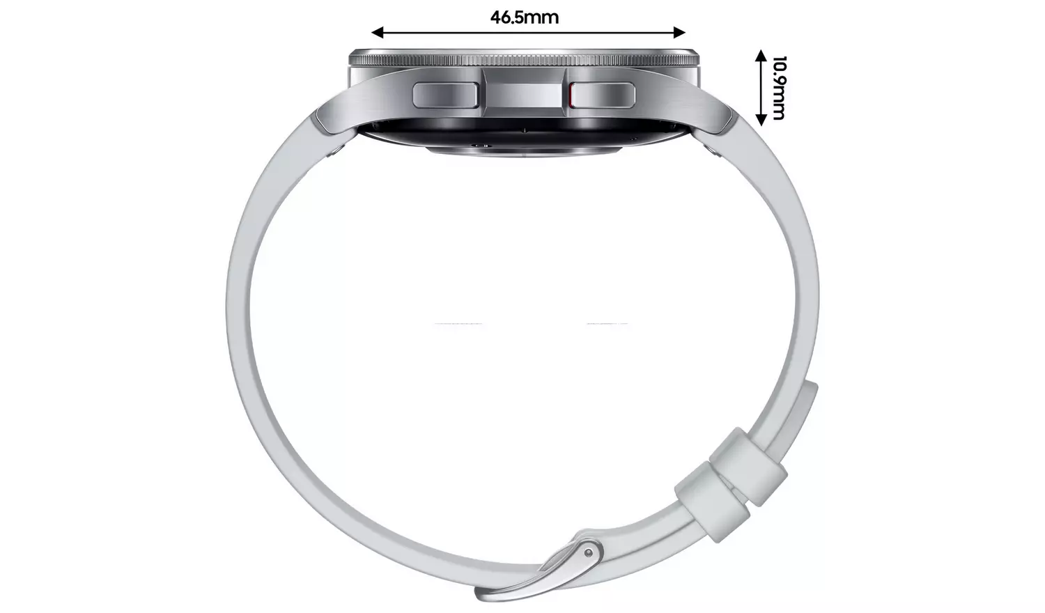 SAMSUNG Galaxy Watch6 Classic 5G with Bixby - Silver 47 mm