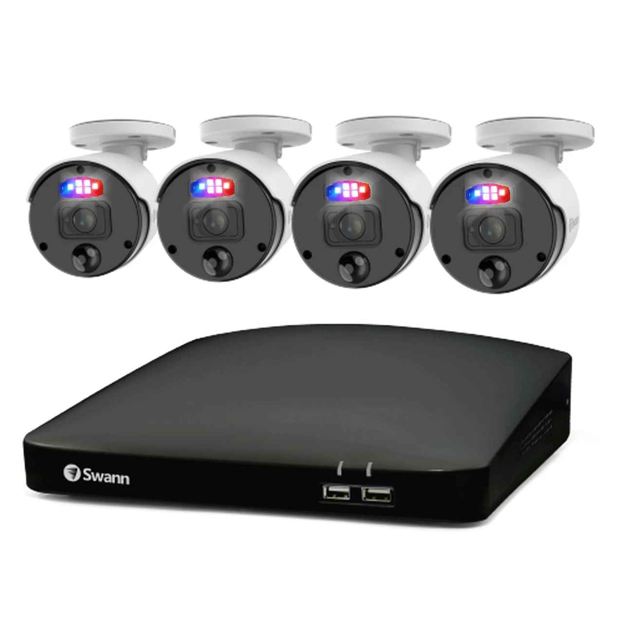 SWANN Master-Series SWNVK-879904 8-channel 4K Ultra HD NVR Security System - 2 TB 4 Cameras