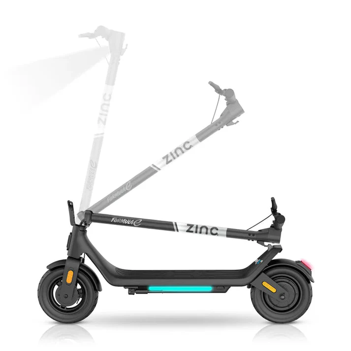 ZINC Formula E GZ3 Electric Folding Scooter - Black