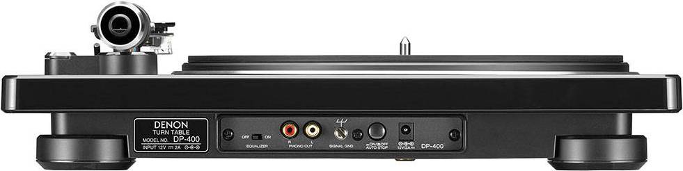DENON DP-400 Belt Drive Turntable - Black