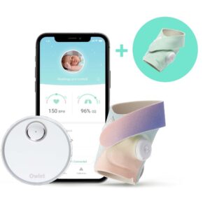 OWLET Smart Sock V3 Baby Monitor Extension Pack - Mint & Forever Rainbow
