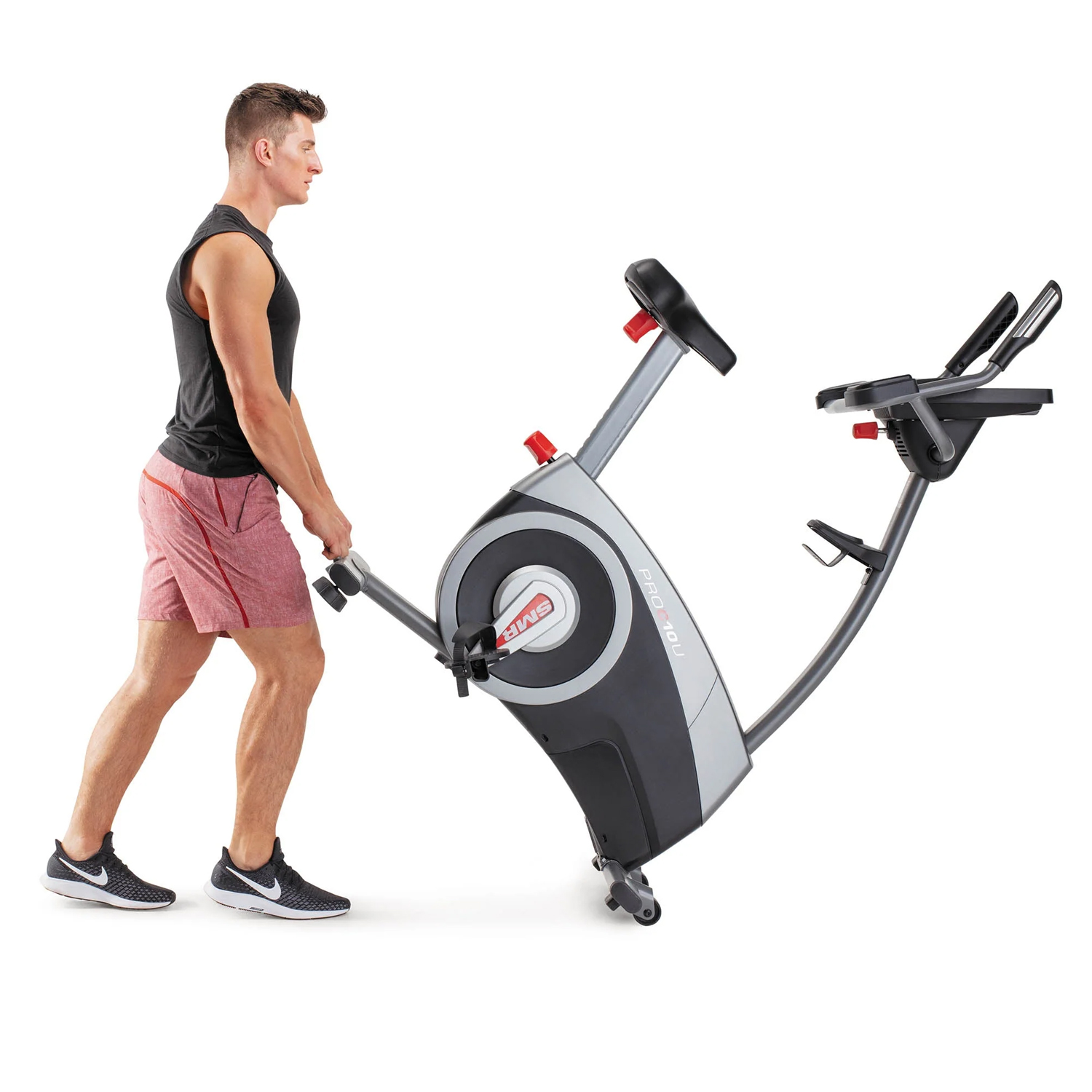PROFORM C10 U Smart WiFi Exercise Bike - Black & Silver