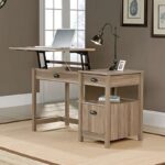 TEKNIK Sit Stand Desk - Salt Oak