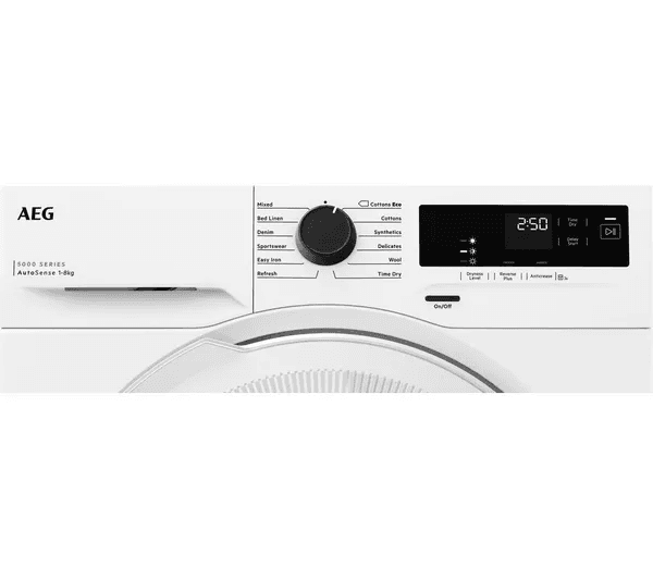 AEG 5000 Series TXH508A4R 8 kg Heat Pump Tumble Dryer - White