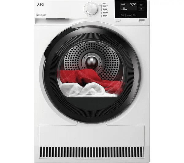AEG 7000 SensiDry TR719A4B 9 kg Heat Pump Tumble Dryer - White