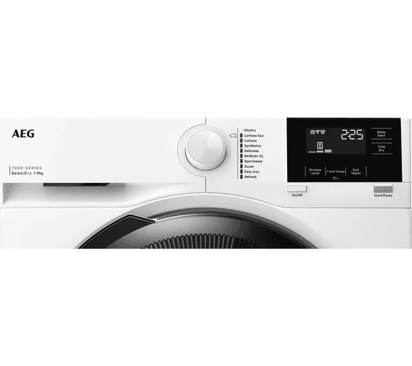 AEG 7000 SensiDry TR719A4B 9 kg Heat Pump Tumble Dryer - White