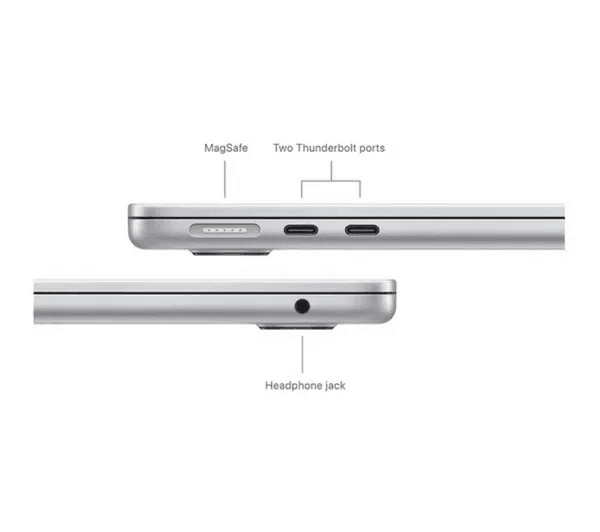 APPLE MacBook Air 13.6 (2024) - M3 512 GB SSD Silver