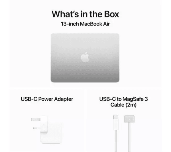 APPLE MacBook Air 13.6 (2024) - M3 512 GB SSD Silver