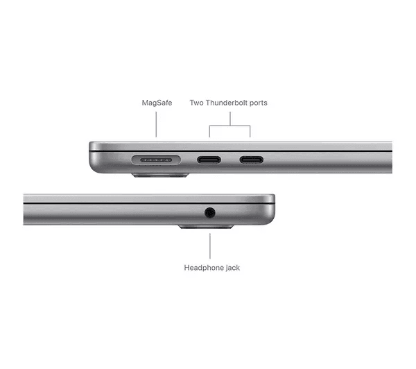 APPLE MacBook Air 13.6 (2024) - M3 512 GB SSD Space Grey