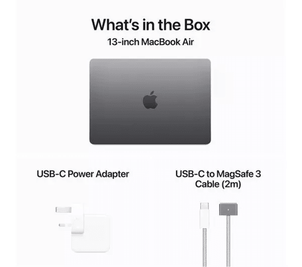 APPLE MacBook Air 13.6 (2024) - M3 512 GB SSD Space Grey
