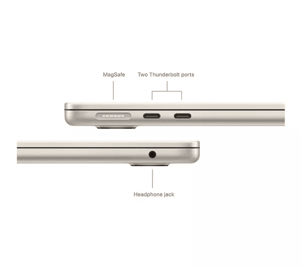 APPLE MacBook Air 13.6 (2024) - M3 512 GB SSD Starlight
