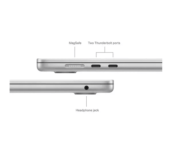 APPLE MacBook Air 15.3 (2024) - M3 256 GB SSD Silver