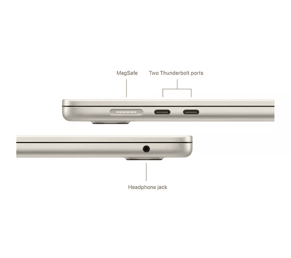 APPLE MacBook Air 15.3 (2024) - M3 512 GB SSD Starlight