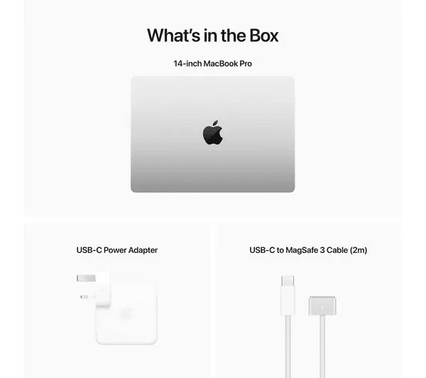 APPLE MacBook Pro 14 (2023) - M3 1 TB SSD Silver