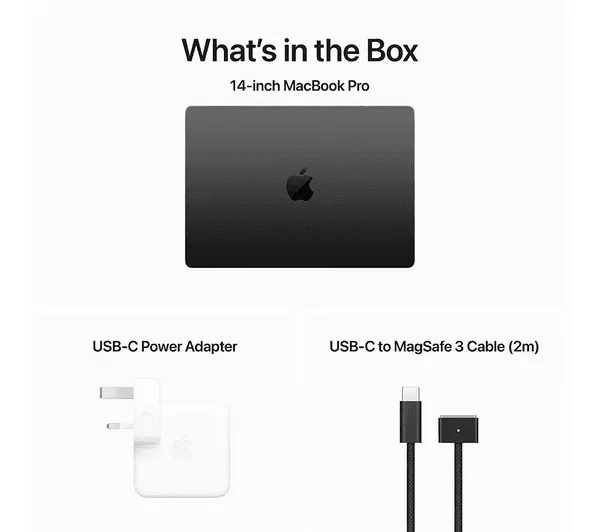 APPLE MacBook Pro 14 (2023) - M3 Max 1 TB SSD Space Black