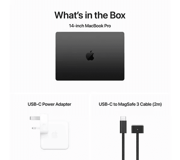 APPLE MacBook Pro 14 (2023) - M3 Pro 1 TB SSD Space Black