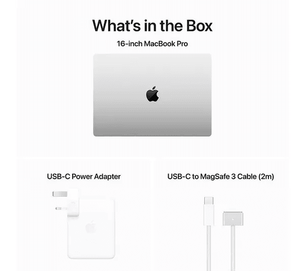 APPLE MacBook Pro 14 (2023) - M3 Pro 512 GB SSD Silver