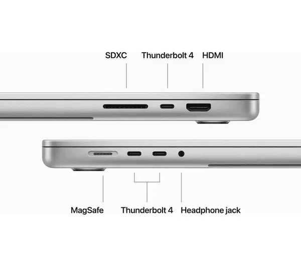 APPLE MacBook Pro 16 (2023) - M3 Max 1 TB SSD Silver