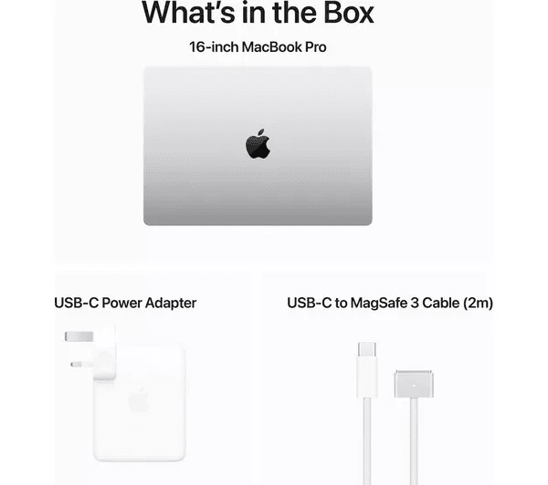 APPLE MacBook Pro 16 (2023) - M3 Max 1 TB SSD Silver