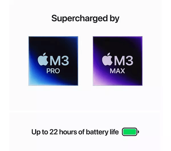 APPLE MacBook Pro 16 (2023) - M3 Pro 512 GB SSD Space Black