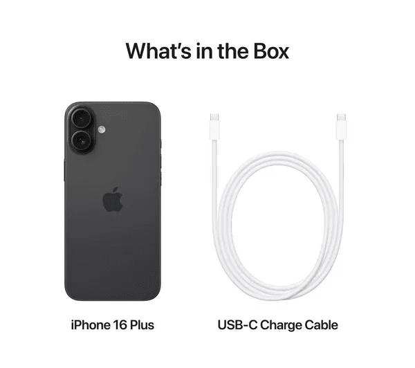 APPLE iPhone 16 Plus - 256 GB Black