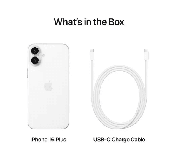 APPLE iPhone 16 Plus - 256 GB White