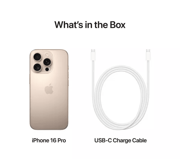 APPLE iPhone 16 Pro - 128 GB Desert Titanium