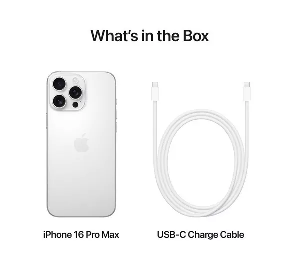 APPLE iPhone 16 Pro Max - 1 TB White Titanium