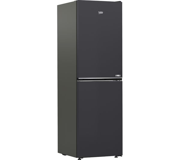 BEKO Pro HarvestFresh AeroFlow CNG6603VPZ 70/30 Fridge Freezer - Black Steel