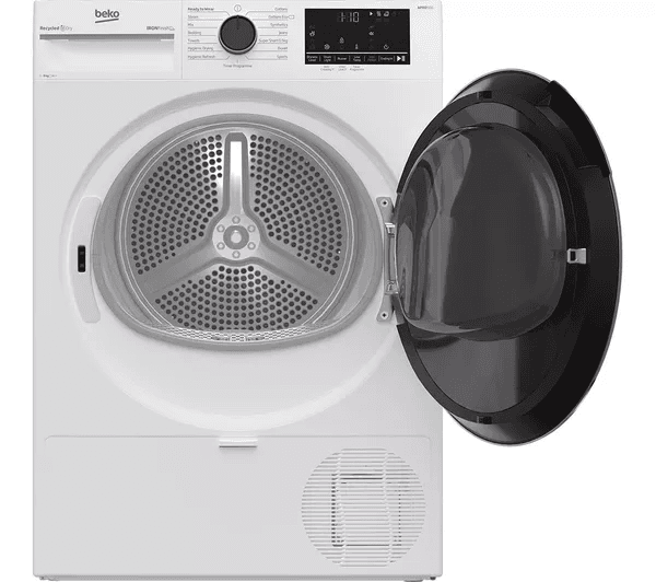 BEKO Pro Ironfinish B5T49231IW 9 kg Heat Pump Tumble Dryer - White