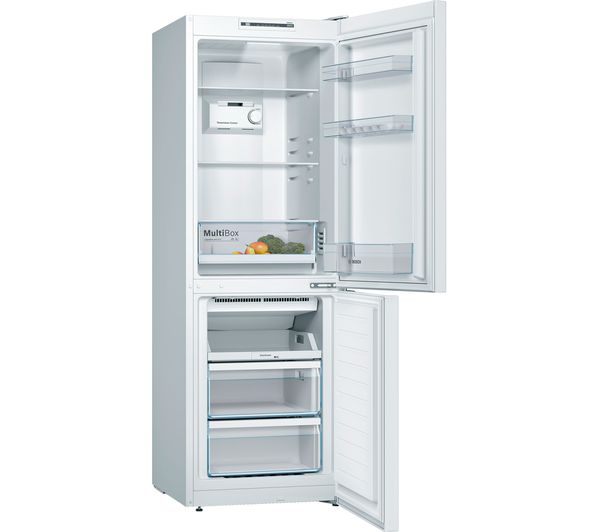 BOSCH Serie 2 KGN33NWEAG 60 40 Fridge Freezer - White