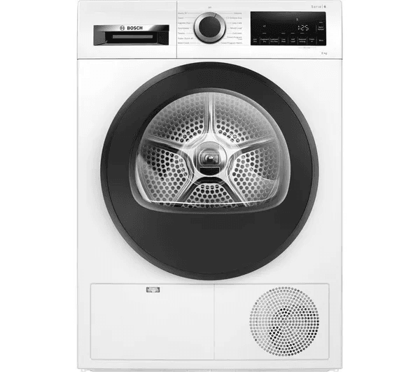 BOSCH Series 6 WPG23108GB 8 kg Condenser Tumble Dryer - White