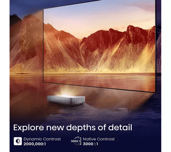 HISENSE 120L5HTUKA Smart 4K Ultra HD HDR Laser TV with Amazon Alexa