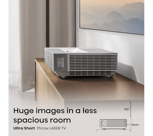 HISENSE 120L5HTUKA Smart 4K Ultra HD HDR Laser TV with Amazon Alexa
