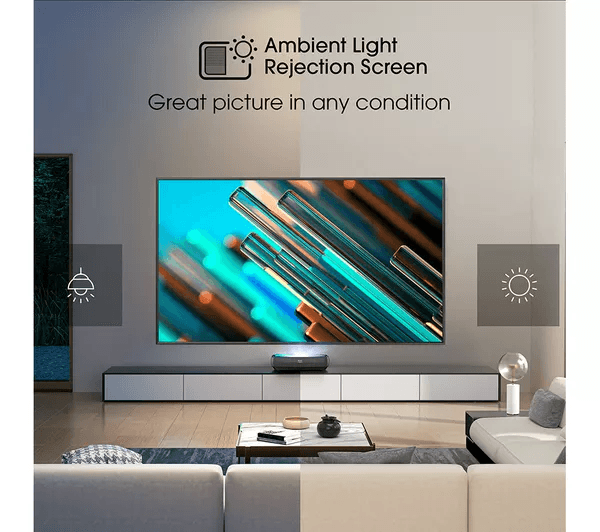 HISENSE 120L9HTUKA Smart 4K Ultra HD HDR Laser TV with Amazon Alexa