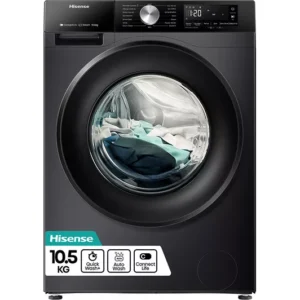 HISENSE 3S Series WF3S1043BB3 WiFi-enabled 10 kg 1400 Spin Washing Machine - Black